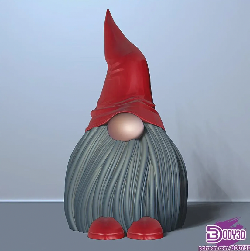 Christmas Gnome 3D model