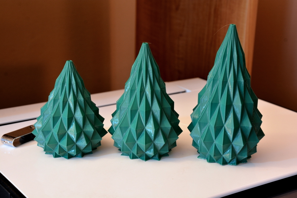 Christmas trees 3D models